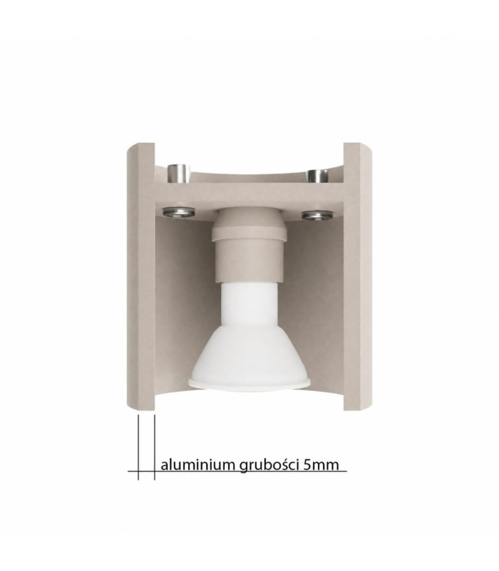 Orbis Surface Mounted Downlight Taupe 1x GU10-10