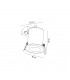 Fixed Fire Rated Recessed Downlight, Polished Chrome, GU10, IP20 - 2