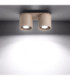 Orbis Twin Surface Mounted Downlight Taupe 2x GU10-4