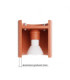 Orbis Surface Mounted Downlight Red Ochre 1x GU10-10