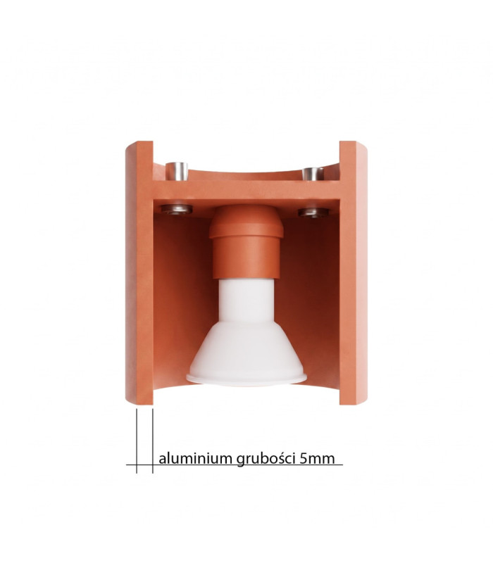 Orbis Surface Mounted Downlight Red Ochre 1x GU10-10