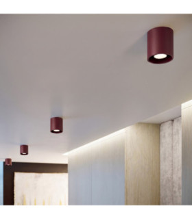 Orbis Surface Mounted Downlight Burgundy 1x GU10-2
