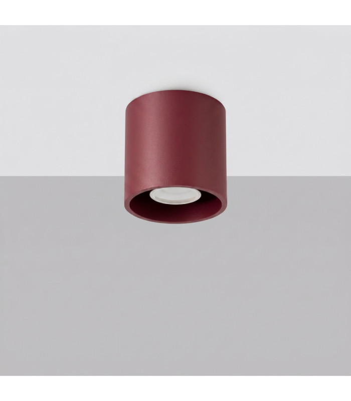 Orbis Surface Mounted Downlight Burgundy 1x GU10-3