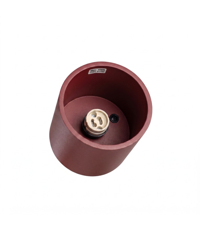 Orbis Surface Mounted Downlight Burgundy 1x GU10-8