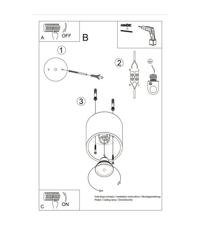 Orbis Surface Mounted Downlight Burgundy 1x GU10-12