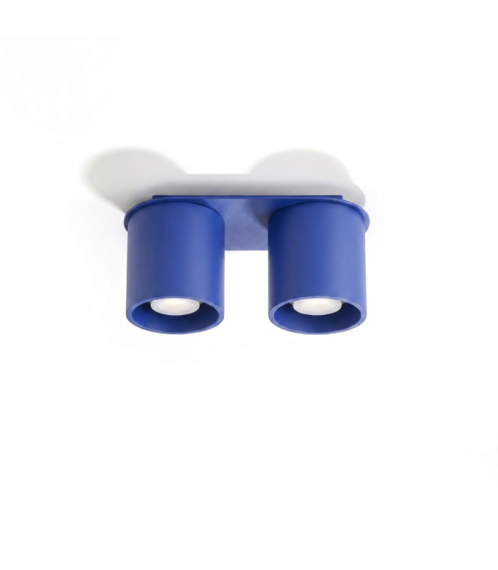 Orbis Twin Surface Mounted Downlight Ultramarine 2x GU10-3