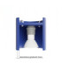 Orbis Twin Surface Mounted Downlight Ultramarine 2x GU10-5