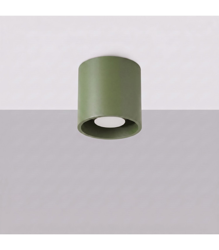 Orbis Surface Mounted Downlight Olive Green 1x GU10-3