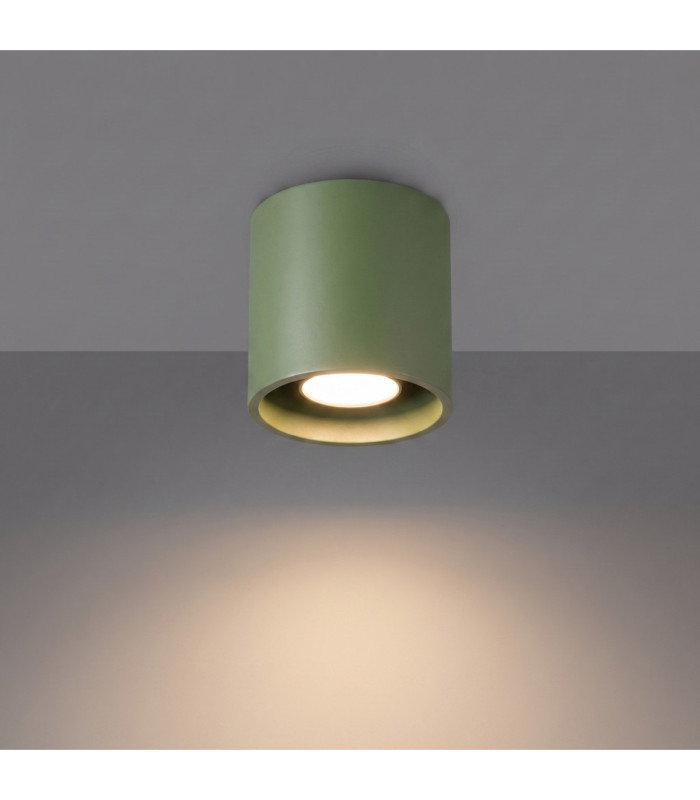 Orbis Surface Mounted Downlight Olive Green 1x GU10-4