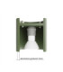 Orbis Surface Mounted Downlight Olive Green 1x GU10-10