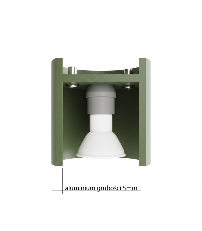 Orbis Surface Mounted Downlight Olive Green 1x GU10-10