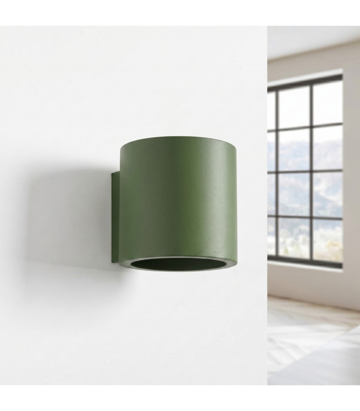 Orbis Up & Down Wall Lamp Olive Green 1x G9-3