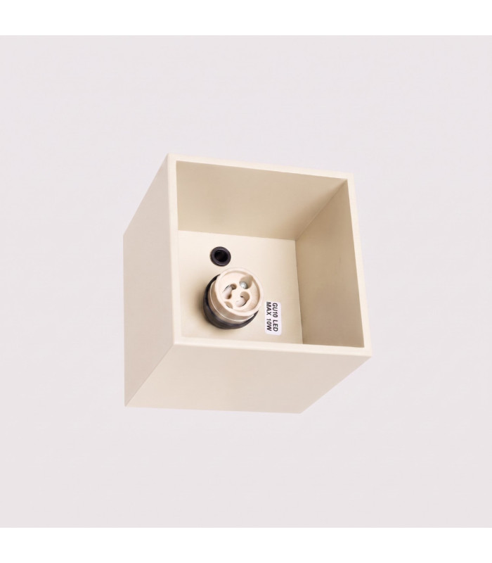 Quad Surface Mounted Downlight Beige 1x GU10-8