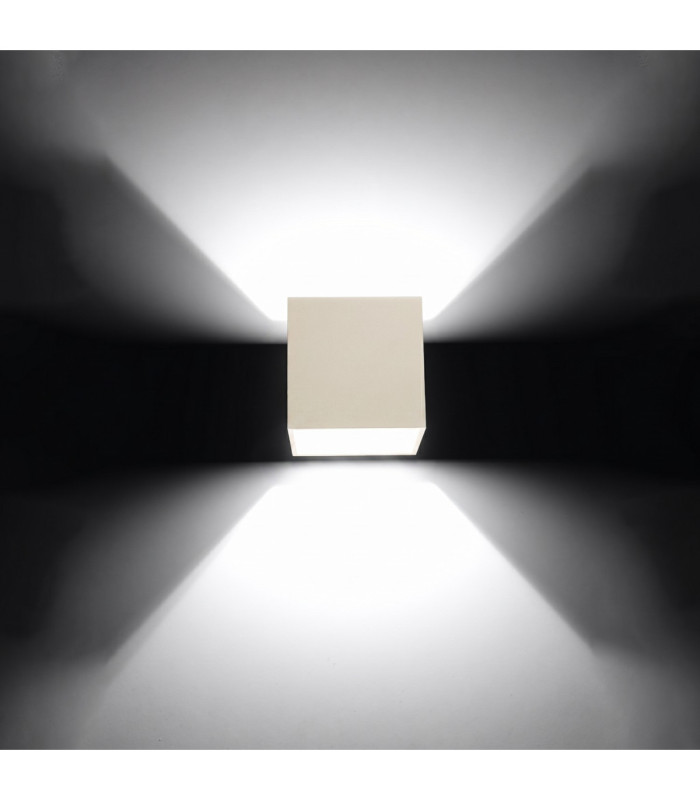 Quad Up & Down Wall Lamp Beige 1x G9-4