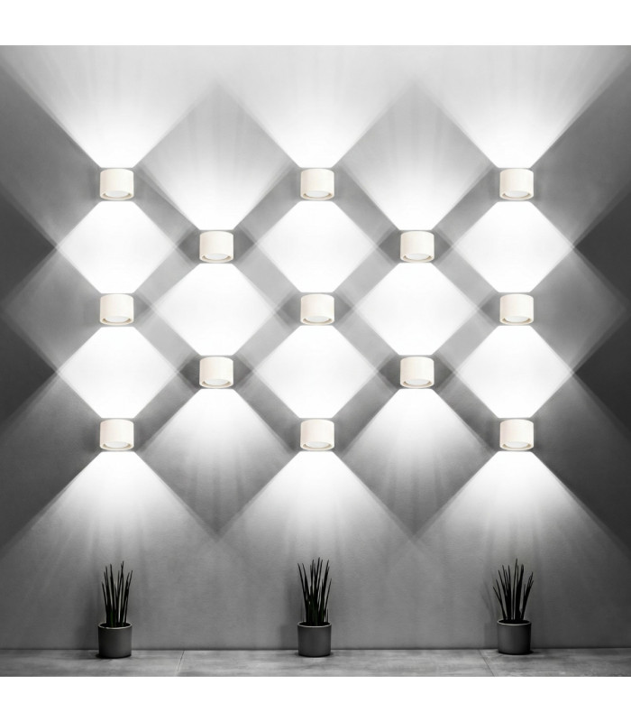 Quad Up & Down Wall Lamp Beige 1x G9-5