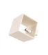 Quad Up & Down Wall Lamp Beige 1x G9-8