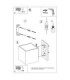 Quad Up & Down Wall Lamp Beige 1x G9-12