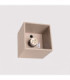 Quad Surface Mounted Downlight Taupe 1x GU10-8