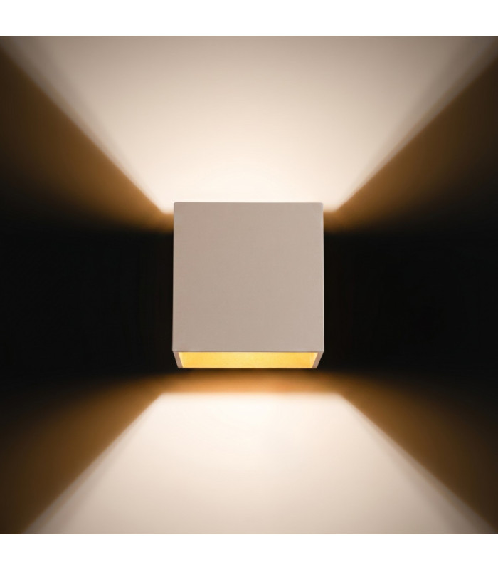Quad Up & Down Wall Lamp Taupe 1x G9-4