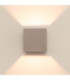 Quad Up & Down Wall Lamp Taupe 1x G9-5