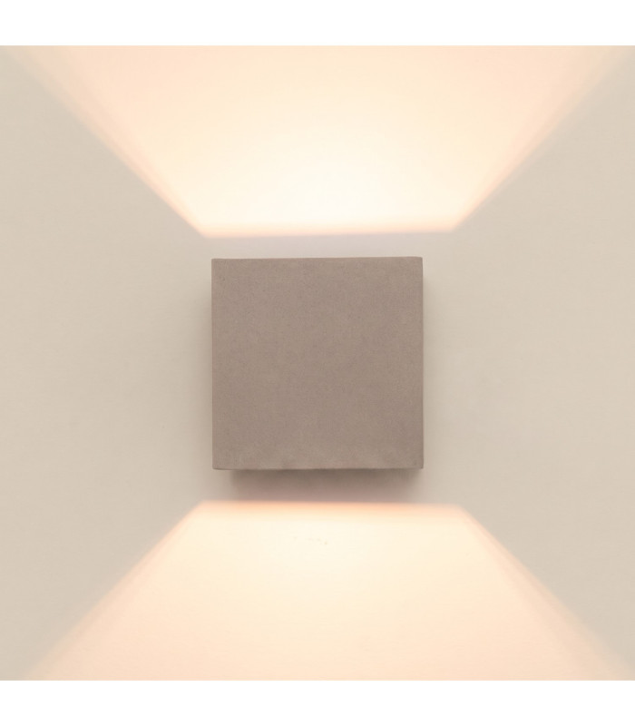 Quad Up & Down Wall Lamp Taupe 1x G9-5
