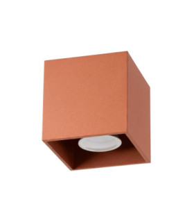 Quad Surface Mounted Downlight Red Ochre 1x GU10-1