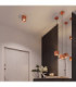 Quad Surface Mounted Downlight Red Ochre 1x GU10-2