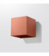 Quad Up & Down Wall Lamp Red Ochre 1x G9-3