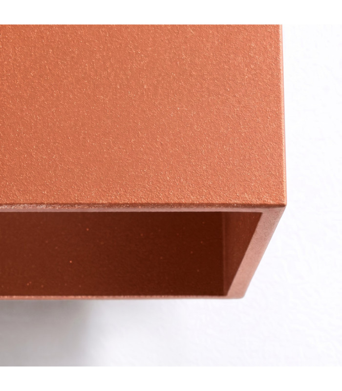 Quad Up & Down Wall Lamp Red Ochre 1x G9-5