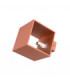 Quad Up & Down Wall Lamp Red Ochre 1x G9-8