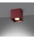 Quad Surface Mounted Downlight Burgundy 1x GU10-4