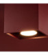 Quad Surface Mounted Downlight Burgundy 1x GU10-7