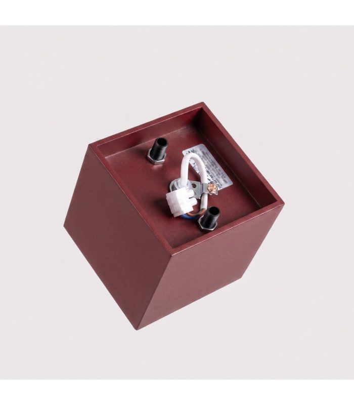 Quad Surface Mounted Downlight Burgundy 1x GU10-9
