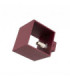 Quad Up & Down Wall Lamp Burgundy 1x G9-8