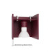 Quad Up & Down Wall Lamp Burgundy 1x G9-10