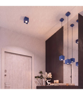 Quad Up & Down Wall Lamp Ultramarine 1x G9-2