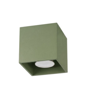 Quad Surface Mounted Downlight Olive Green 1x GU10-1