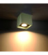 Quad Surface Mounted Downlight Olive Green 1x GU10-4