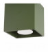 Quad Surface Mounted Downlight Olive Green 1x GU10-6