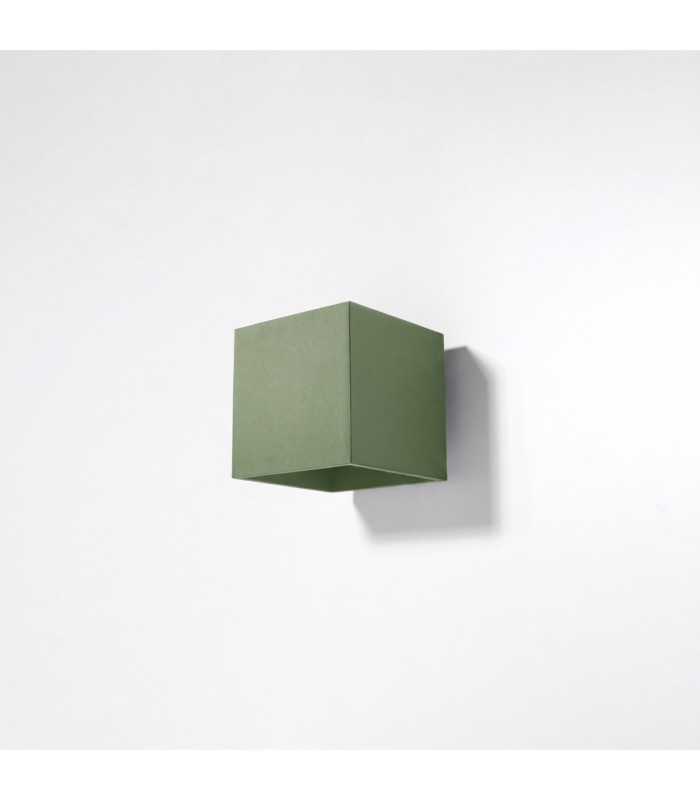 Quad Up & Down Wall Lamp Olive Green 1x G9-3