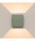 Quad Up & Down Wall Lamp Olive Green 1x G9-6