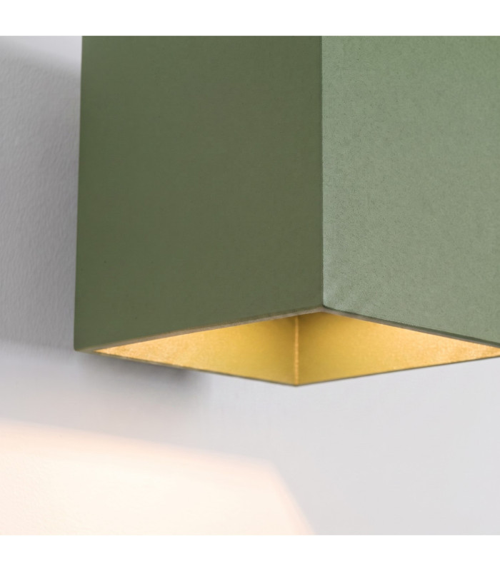 Quad Up & Down Wall Lamp Olive Green 1x G9-7