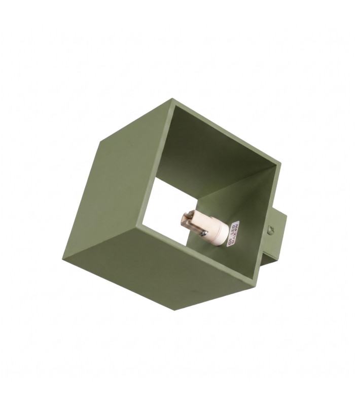 Quad Up & Down Wall Lamp Olive Green 1x G9-8