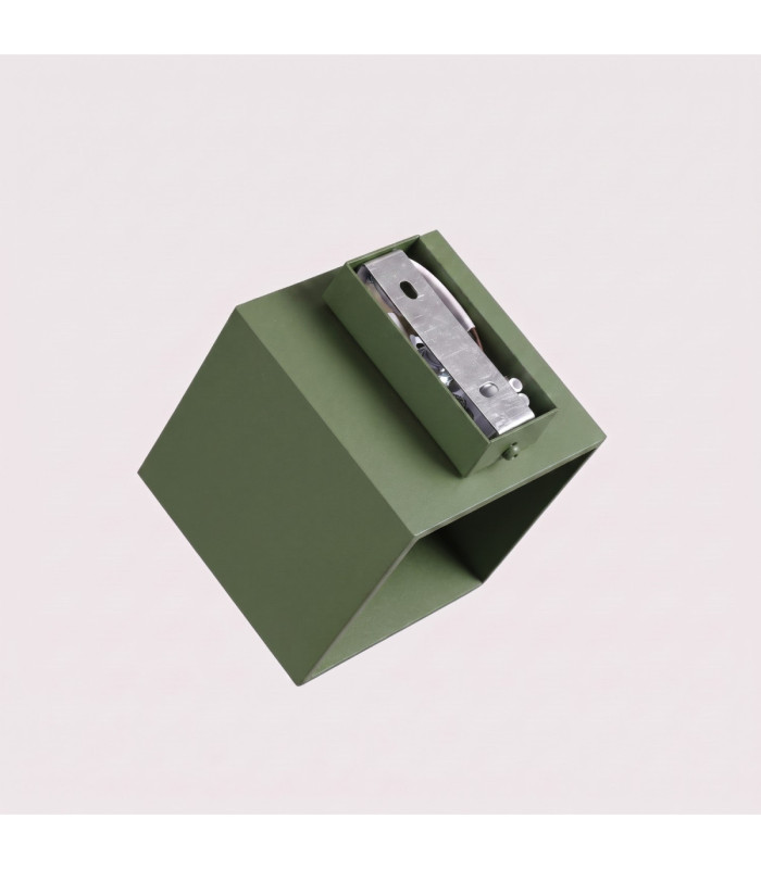 Quad Up & Down Wall Lamp Olive Green 1x G9-9