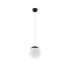 Ugo 20cm Slim Pendant Ceiling Light Black 1x E27-3
