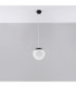 Ugo 20cm Slim Pendant Ceiling Light Black 1x E27-4