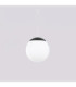 Ugo 20cm Slim Pendant Ceiling Light Black 1x E27-6