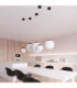 Ugo 30cm Globe Pendant Ceiling Light Black 1x E27-2