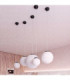 Ugo 40cm Globe Pendant Ceiling Light Black 1x E27-2
