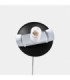 Ugo 40cm Globe Pendant Ceiling Light Black 1x E27-9